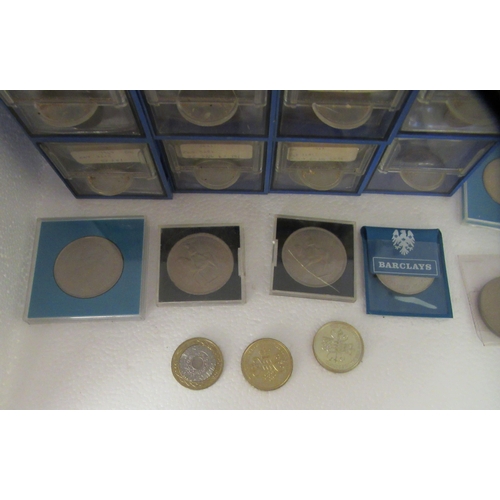 89 - Uncollated, mainly British pre-decimal coins; and some Royal Mint examples