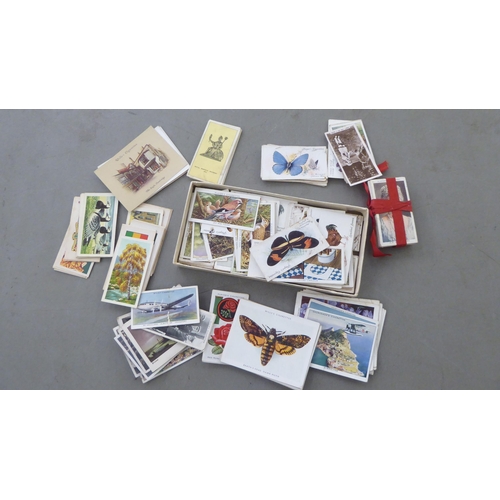 93 - Uncollated printed ephemera and cigarette cards