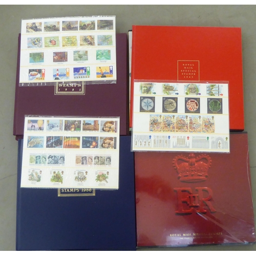 94 - Royal Mail Special postage stamp sets: to include 1986; and The Millennium edition