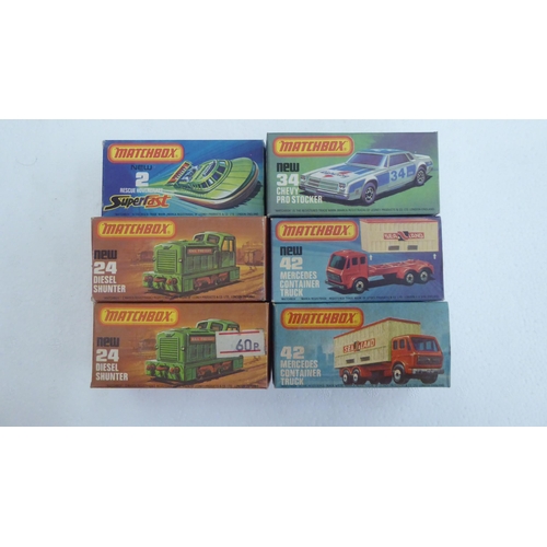 98 - Approx. thirty Matchbox model vehicles  boxed 