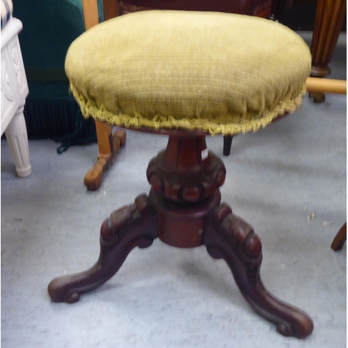 263 - Small furniture: to include an Edwardian mahogany three tier cake stand  37