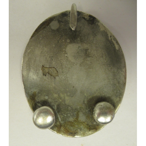 35 - A military shoulder belt plate for the 33rd First Yorkshire West Riding shoulder belt plate(Please N... 