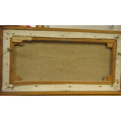 7 - Robert Hill - 'Portland Lighthouse, Dorset'  oil on canvas  bears a signature & label verso  10