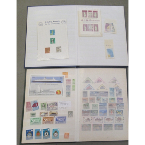 106 - Uncollated used British and other postage stamps: to include King George VI issues