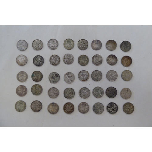 134 - Uncollated pre 1946 British and foreign coins