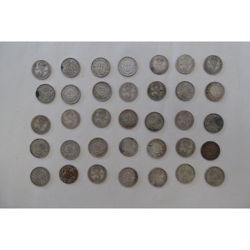 134 - Uncollated pre 1946 British and foreign coins