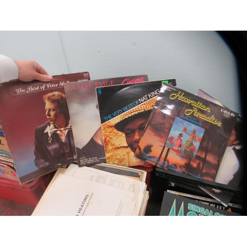 143 - Vinyl albums and 45rpm records: to include rock 'n' pop and easy listening