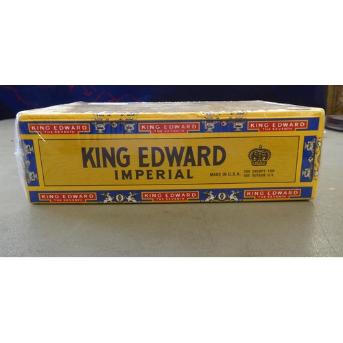 149 - A sealed box of fifty King Edward Imperial mild tobacco cigars  box no.33K10