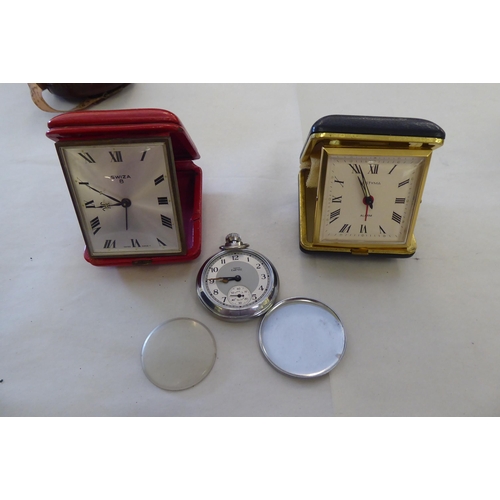 150 - Watches and other instruments: to include a compass; and an early 20thC measure