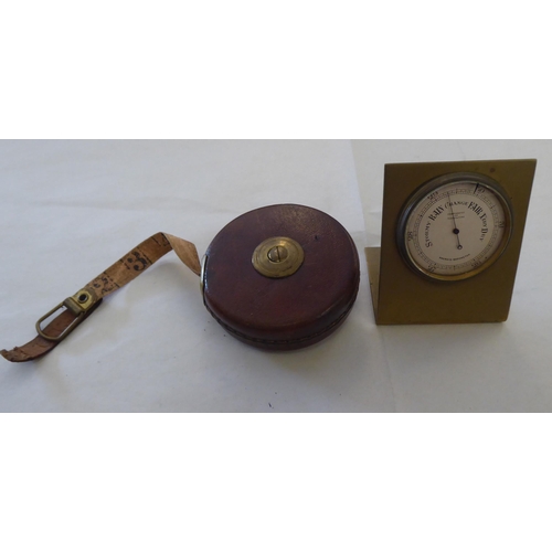 150 - Watches and other instruments: to include a compass; and an early 20thC measure