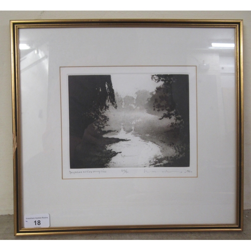 18 - 'Draybrook at Crossley Hill'  Limited Edition 60/90 print  bears indistinct title & signature  6... 