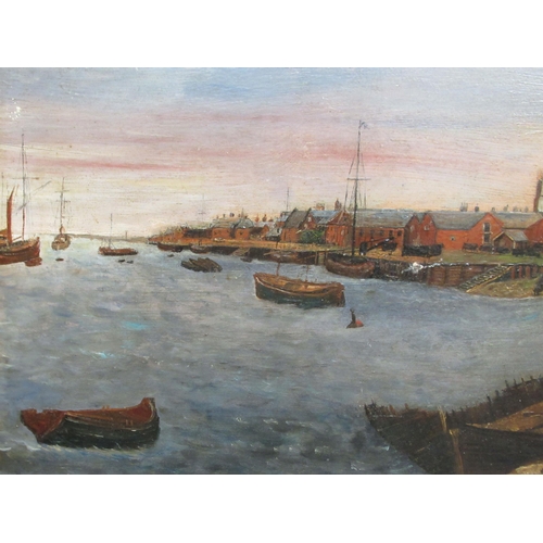 250 - Early 20thC British School - a coastal scene  oil on board  10