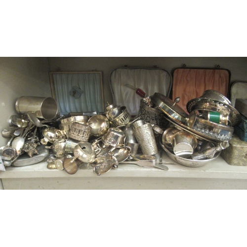 254 - Silver plated tableware and boxed flatware