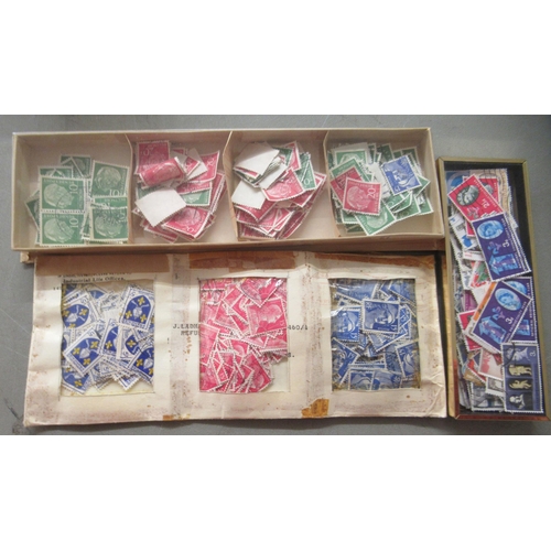 269 - Uncollated, mainly used postage stamps: to include British, Australian and Scandinavian