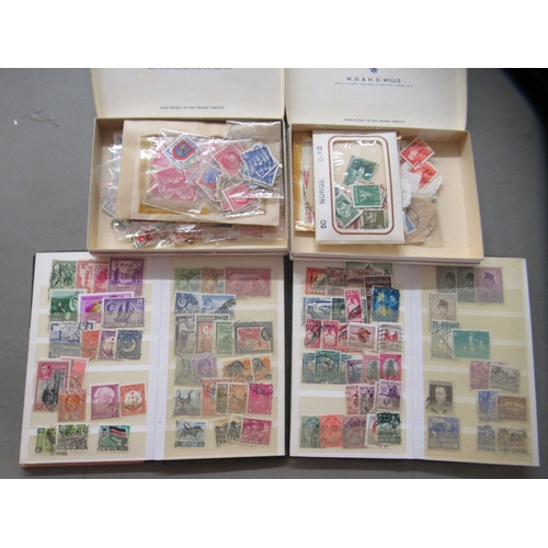 269 - Uncollated, mainly used postage stamps: to include British, Australian and Scandinavian