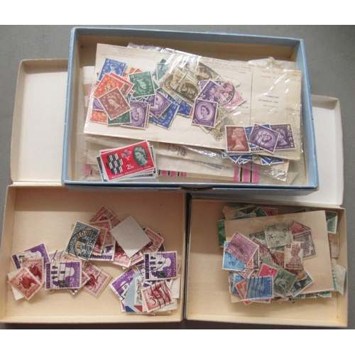 269 - Uncollated, mainly used postage stamps: to include British, Australian and Scandinavian