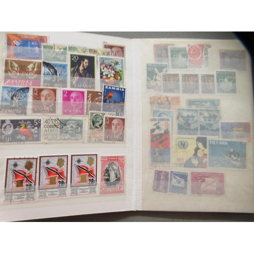 269 - Uncollated, mainly used postage stamps: to include British, Australian and Scandinavian