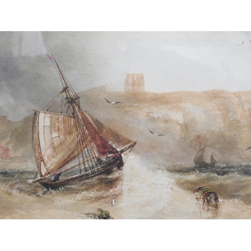 290 - Carter - 'Sailing Boats'  watercolour  bears a signature & dated 1859  6.5