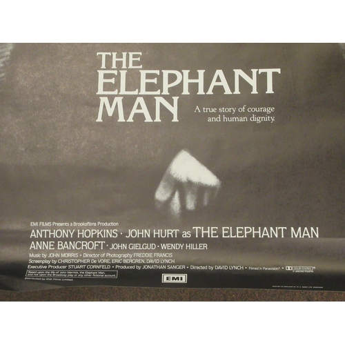 334 - An original 1980 colour printed film poster, advertising 'The Elephant Man'  40