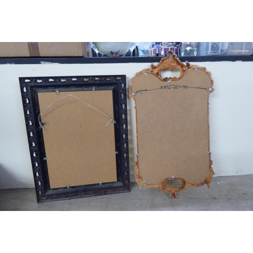 47 - Two modern mirrors, in gilt frames  20