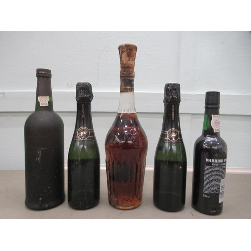 76 - Spirits, port and Champagne: to include a bottle of Taylor's ten year old Tawny Port