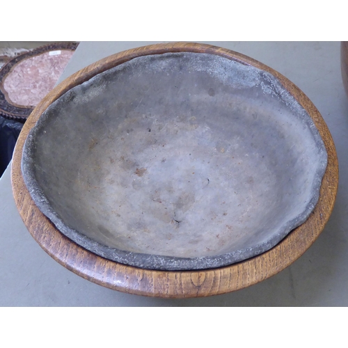 8 - A turned elm bowl  19