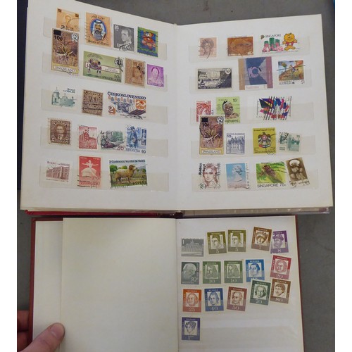 83 - Uncollated used postage stamps: to include European and Commonwealth issues