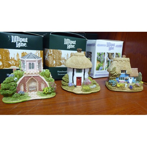 88 - Thirteen Lilliput Lane cottages: to include 'Blacksmiths Cottage'  2