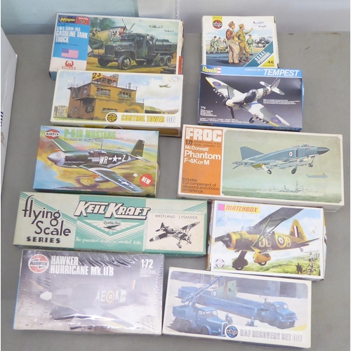 108 - Airfix and other scale model building kits; and Lego components