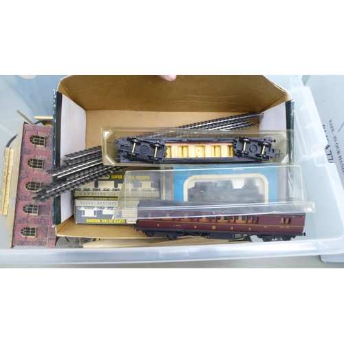 109 - Airfix and other scale model building kits and accessories and railway accessories 