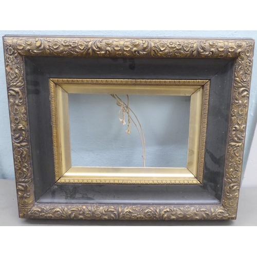 184 - Three 19thC style moulded gilt frames  13