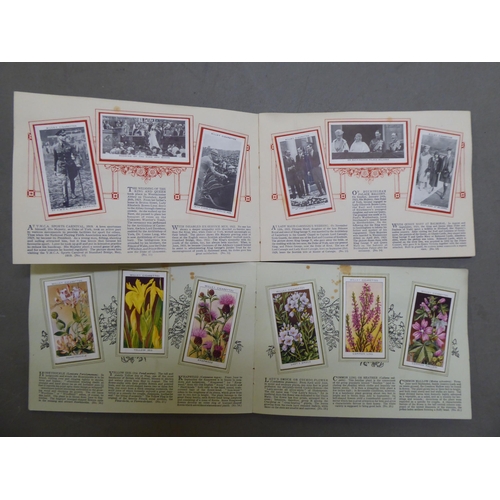 261 - WD & HO Wills and other cigarette cards: to include an album of 'Our King & Queen 1937' 'Ass... 