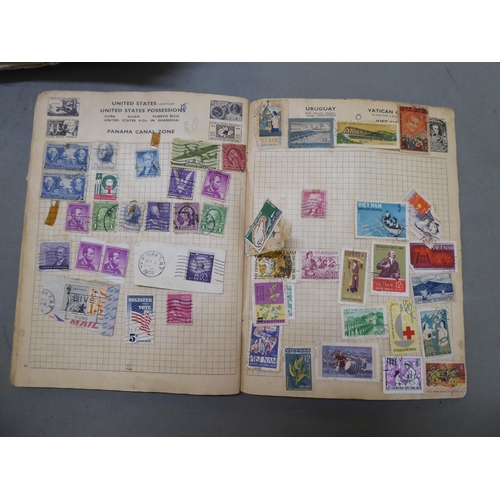 309 - Stamps, postcards and similar, loose and in albums