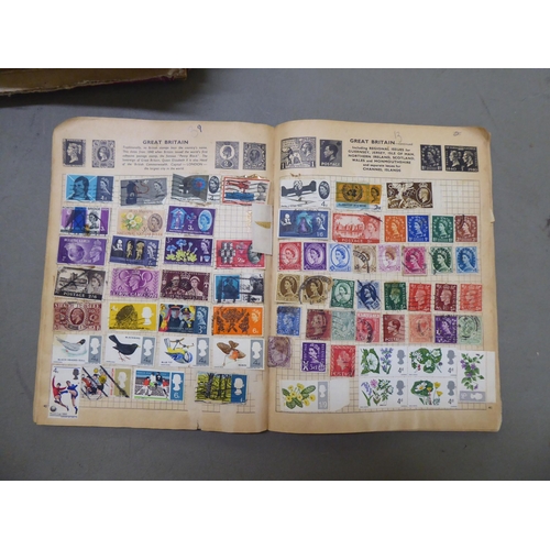 309 - Stamps, postcards and similar, loose and in albums