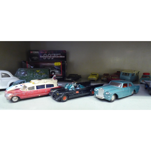 353 - Diecast model vehicles: to include examples by Corgi, featuring an Aston Martin DBS  boxed ... 