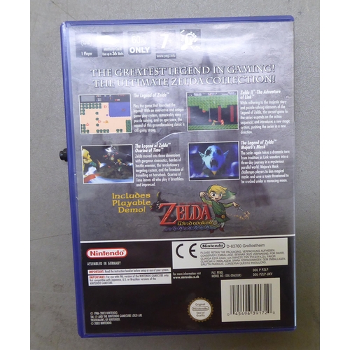 385 - 'The Legend of Zelda' Collectors Edition promotional disc for the Nintendo Game Cube