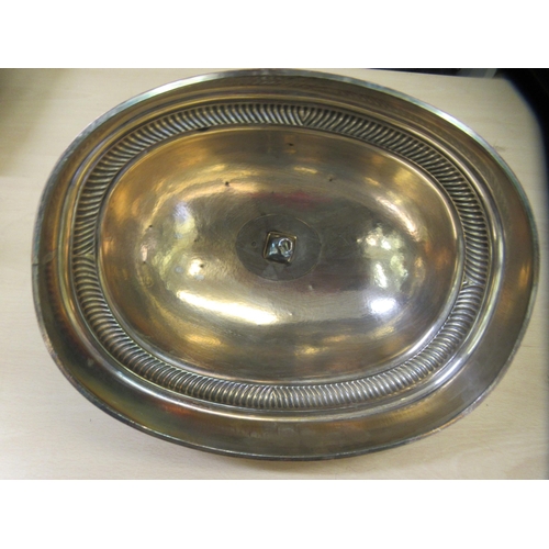 298 - Silver and silver plate: to include a late Victorian silver plated meat cover  16