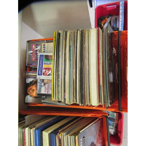 202 - Vinyl albums, mainly rock and pop, classical and easy listening