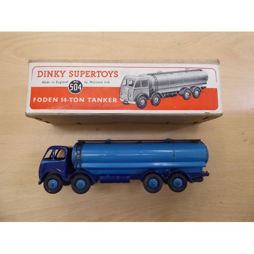 111 - Dinky and other diecast model vehicles: to include a Merryweather Marquis fire tender