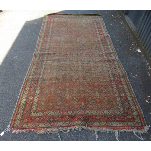 104 - Two dissimilar Persian rugs, on a multi-coloured grounds  47