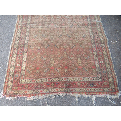 104 - Two dissimilar Persian rugs, on a multi-coloured grounds  47