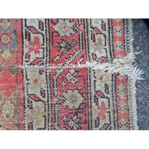 104 - Two dissimilar Persian rugs, on a multi-coloured grounds  47