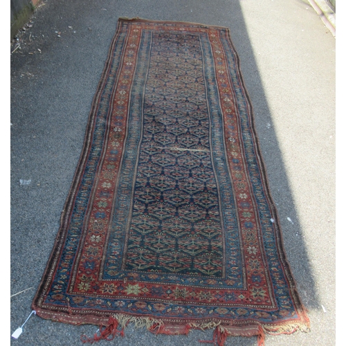 104 - Two dissimilar Persian rugs, on a multi-coloured grounds  47