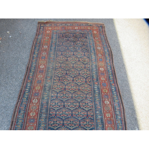 104 - Two dissimilar Persian rugs, on a multi-coloured grounds  47