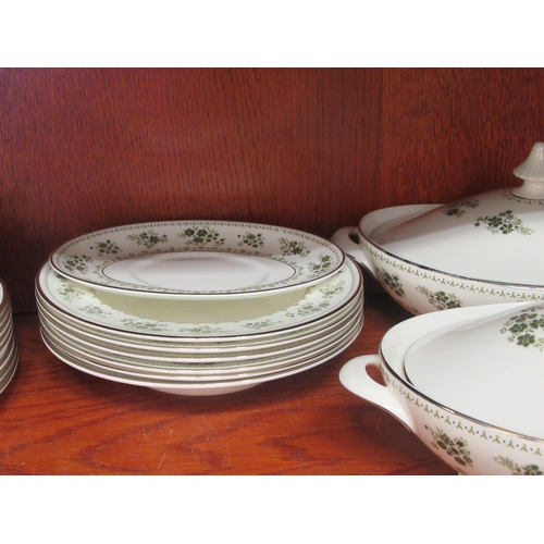 16 - Royal Doulton bone china Valley Green pattern tableware