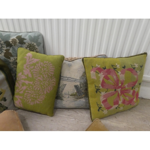 23 - Scatter cushions, mainly tapestry patterned  various sizes