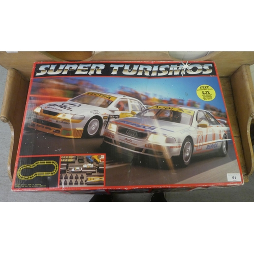 61 - A Super Turismo's Scalextric set  boxed 