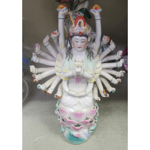 101 - Ceramic figures: to include a Royal Doulton china example 'Holly'  HN3647  9