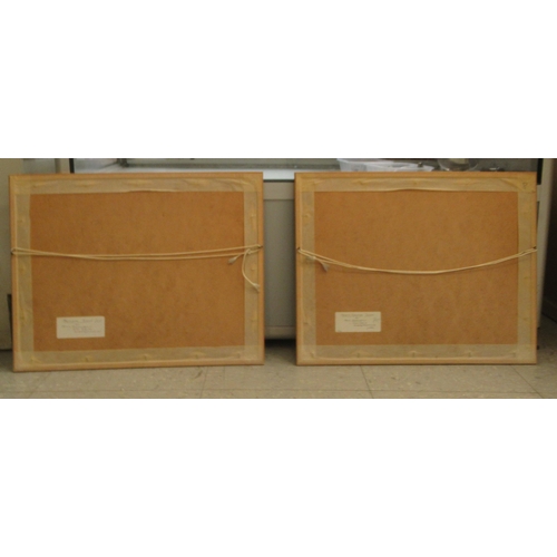 119 - Frank Broadbent - two Yorkshire landscapes&nbsp; watercolours&nbsp; bearing signatures&nbsp; 9.5