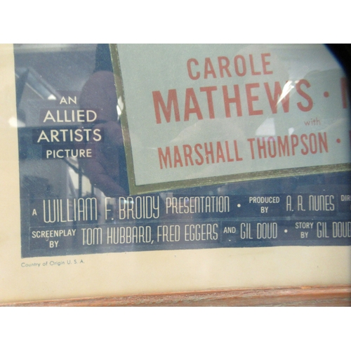 157 - A colour print movie poster for 'Port of Hell'&nbsp; 21